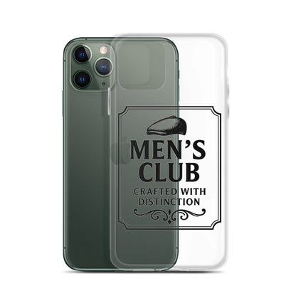 Clear Case for iPhone® - Men's Club