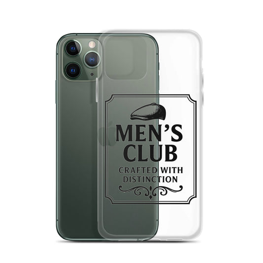 Clear Case for iPhone® - Men's Club