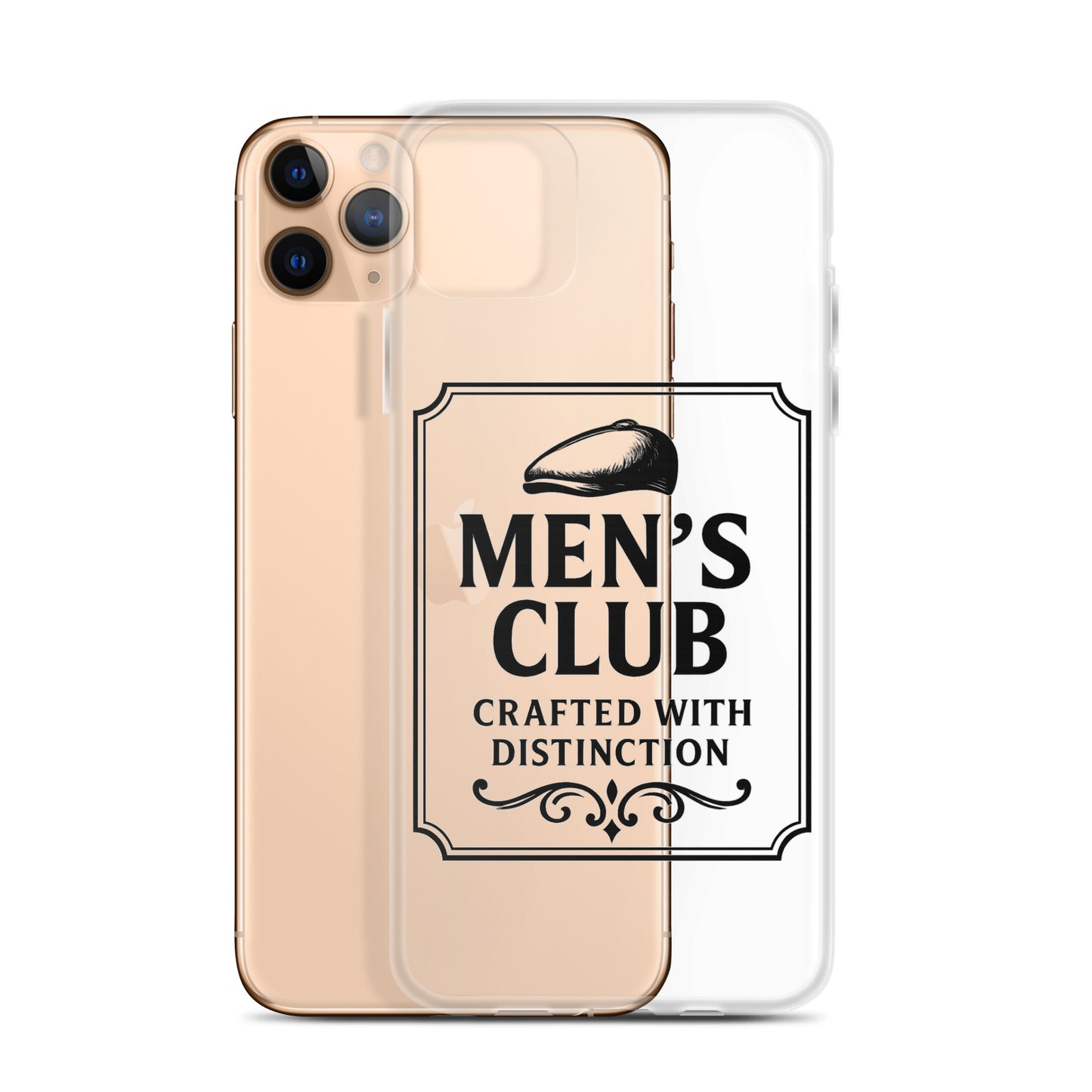 Clear Case for iPhone® - Men's Club