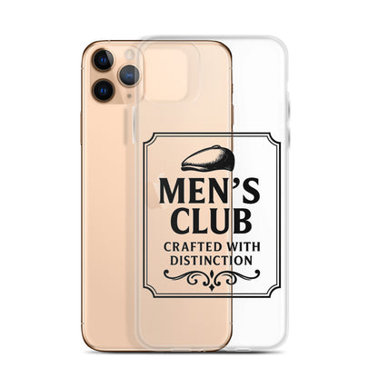 Clear Case for iPhone® - Men's Club