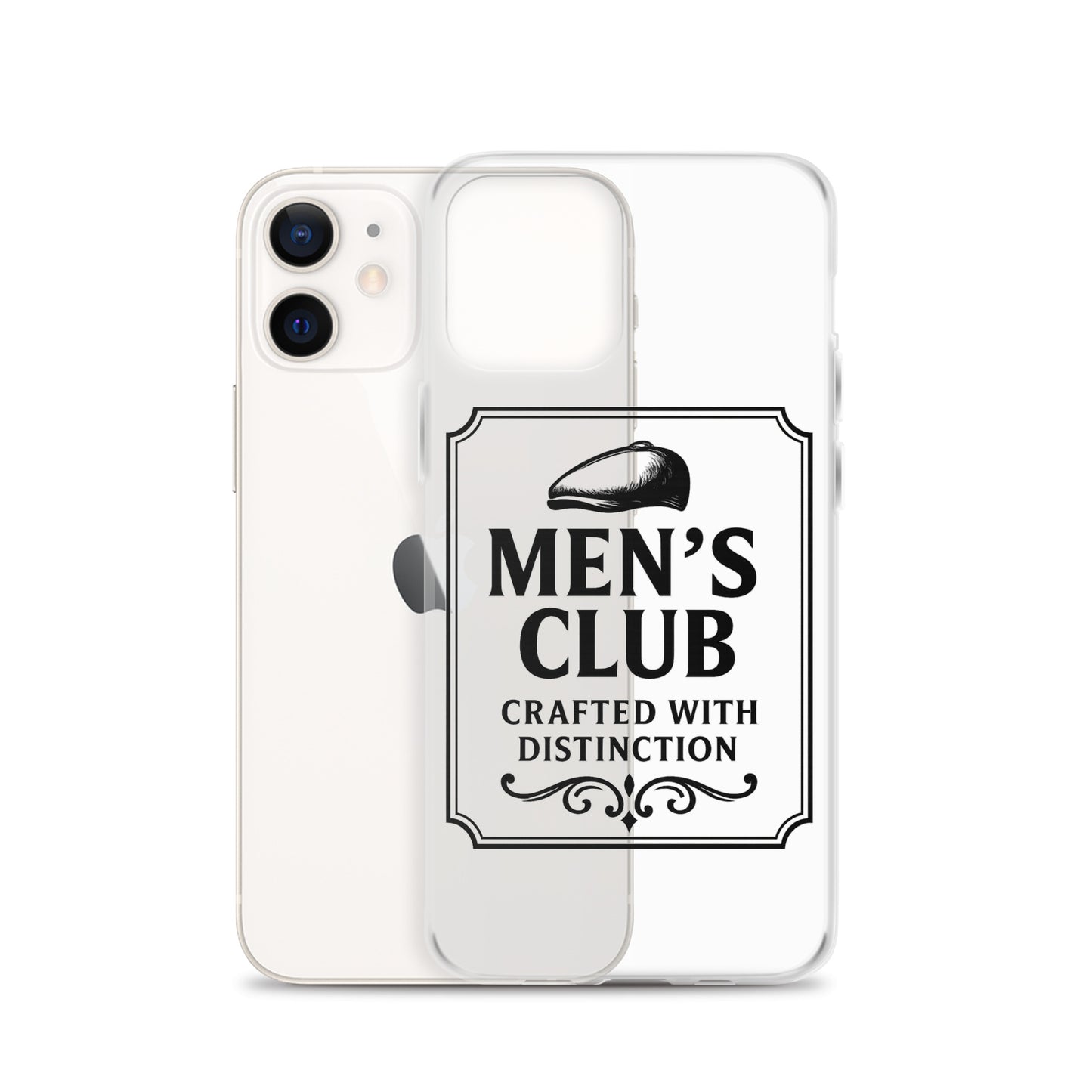 Clear Case for iPhone® - Men's Club