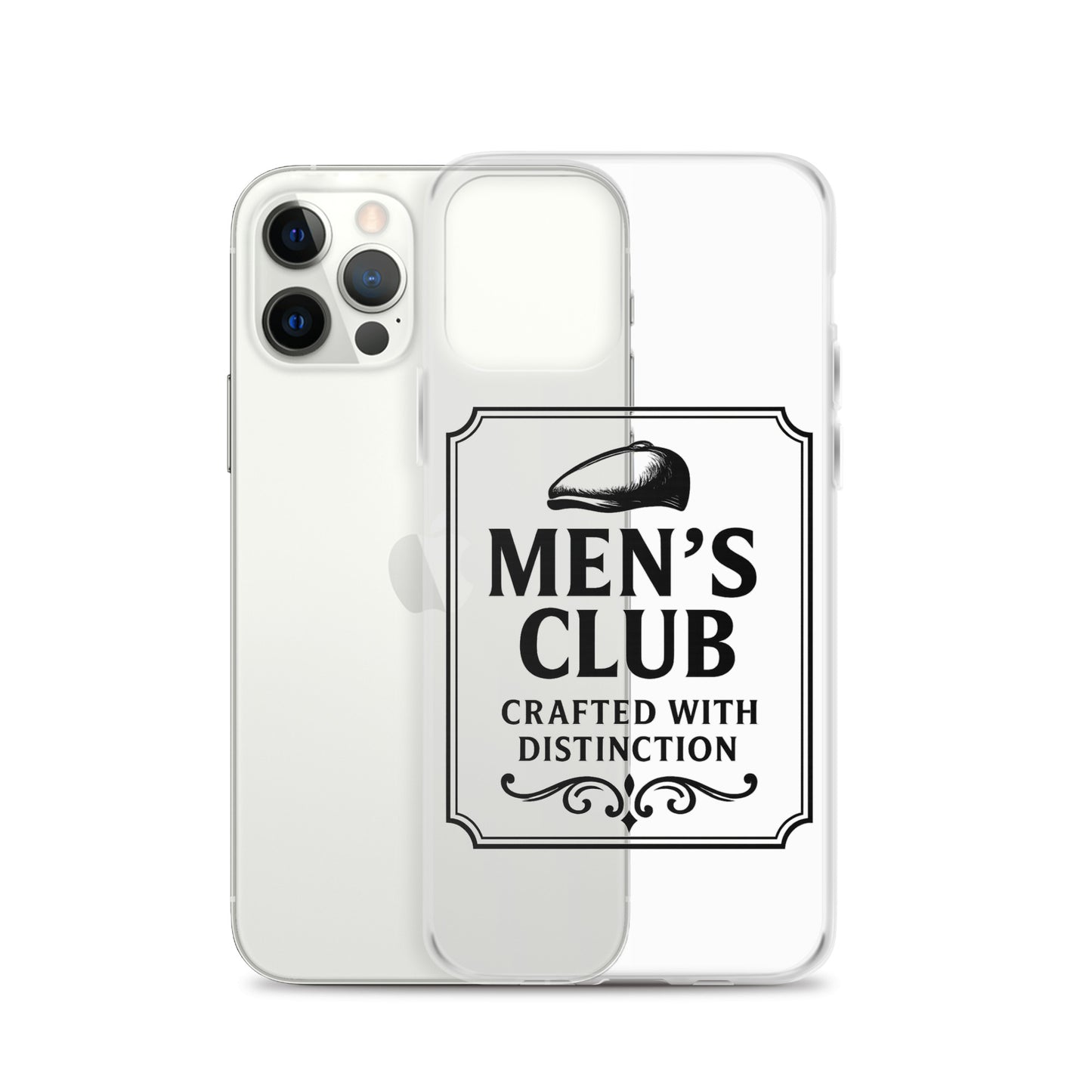 Clear Case for iPhone® - Men's Club