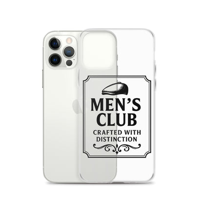 Clear Case for iPhone® - Men's Club