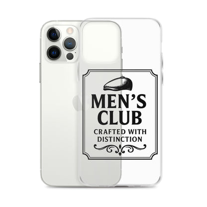 Clear Case for iPhone® - Men's Club