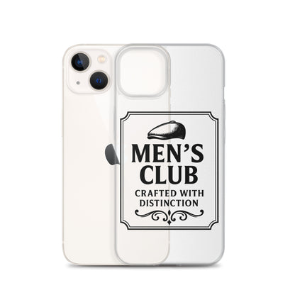Clear Case for iPhone® - Men's Club