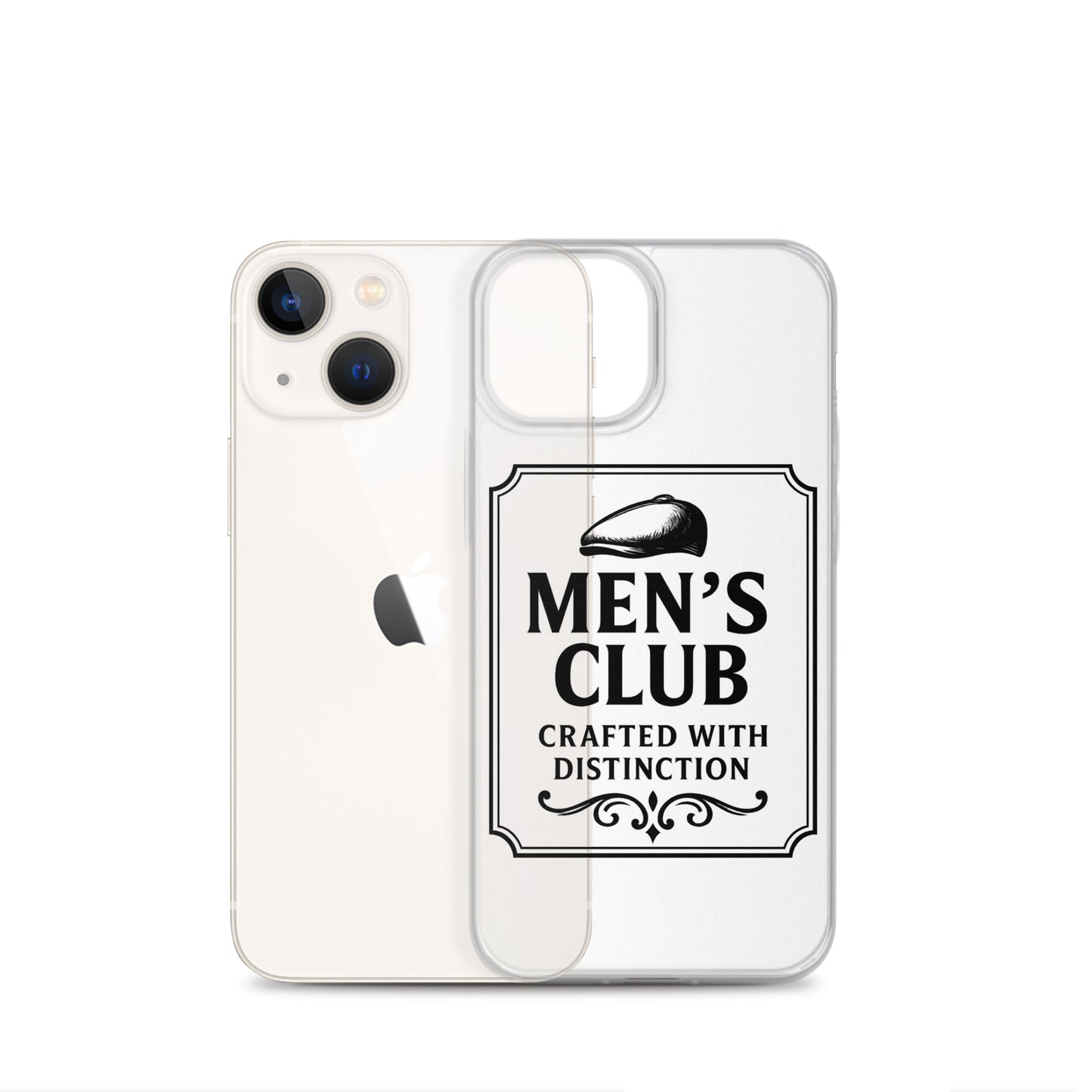 Clear Case for iPhone® - Men's Club