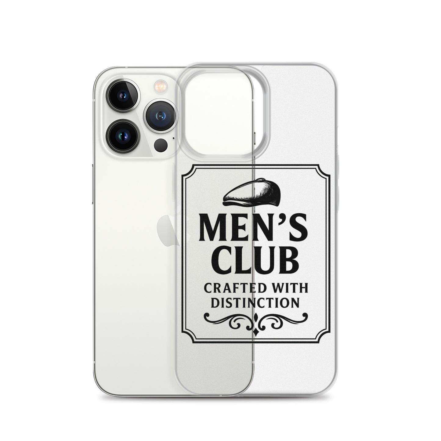 Clear Case for iPhone® - Men's Club