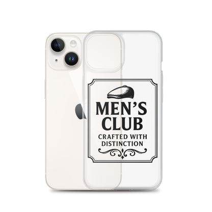 Clear Case for iPhone® - Men's Club