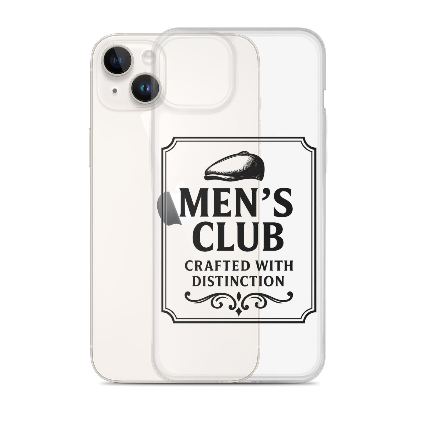 Clear Case for iPhone® - Men's Club