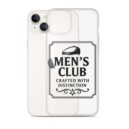 Clear Case for iPhone® - Men's Club