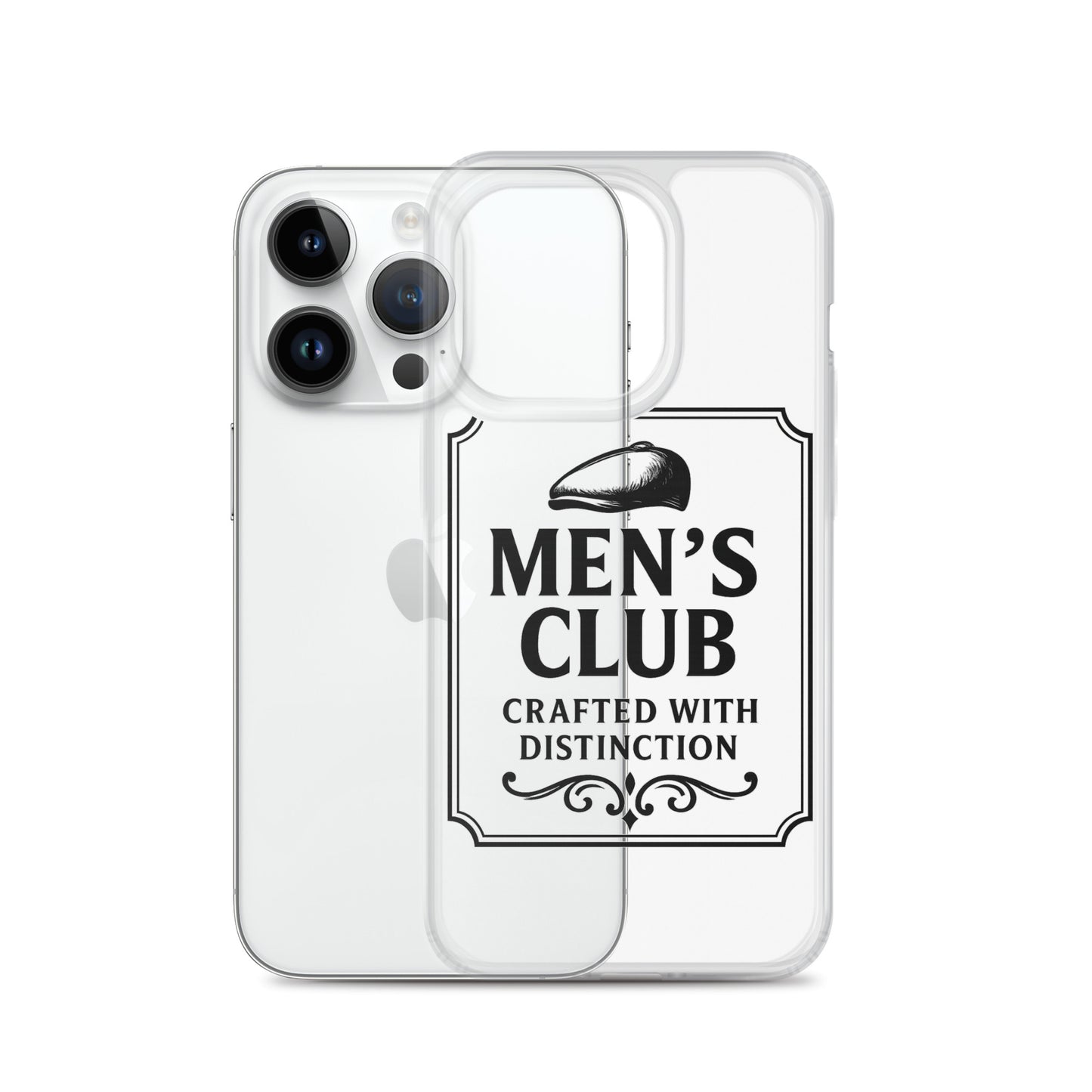 Clear Case for iPhone® - Men's Club