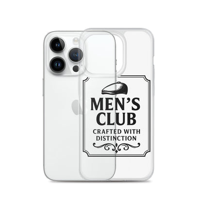 Clear Case for iPhone® - Men's Club