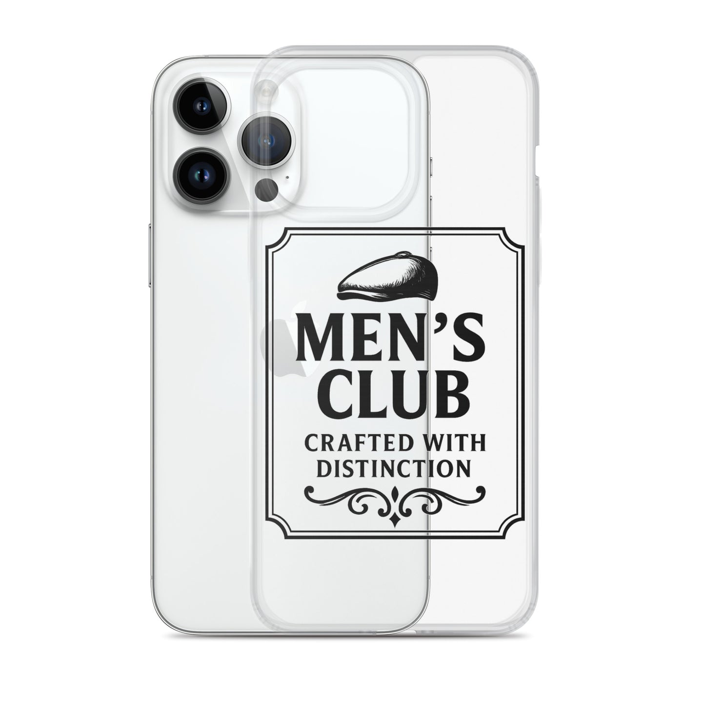 Clear Case for iPhone® - Men's Club