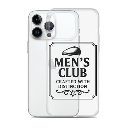 Clear Case for iPhone® - Men's Club