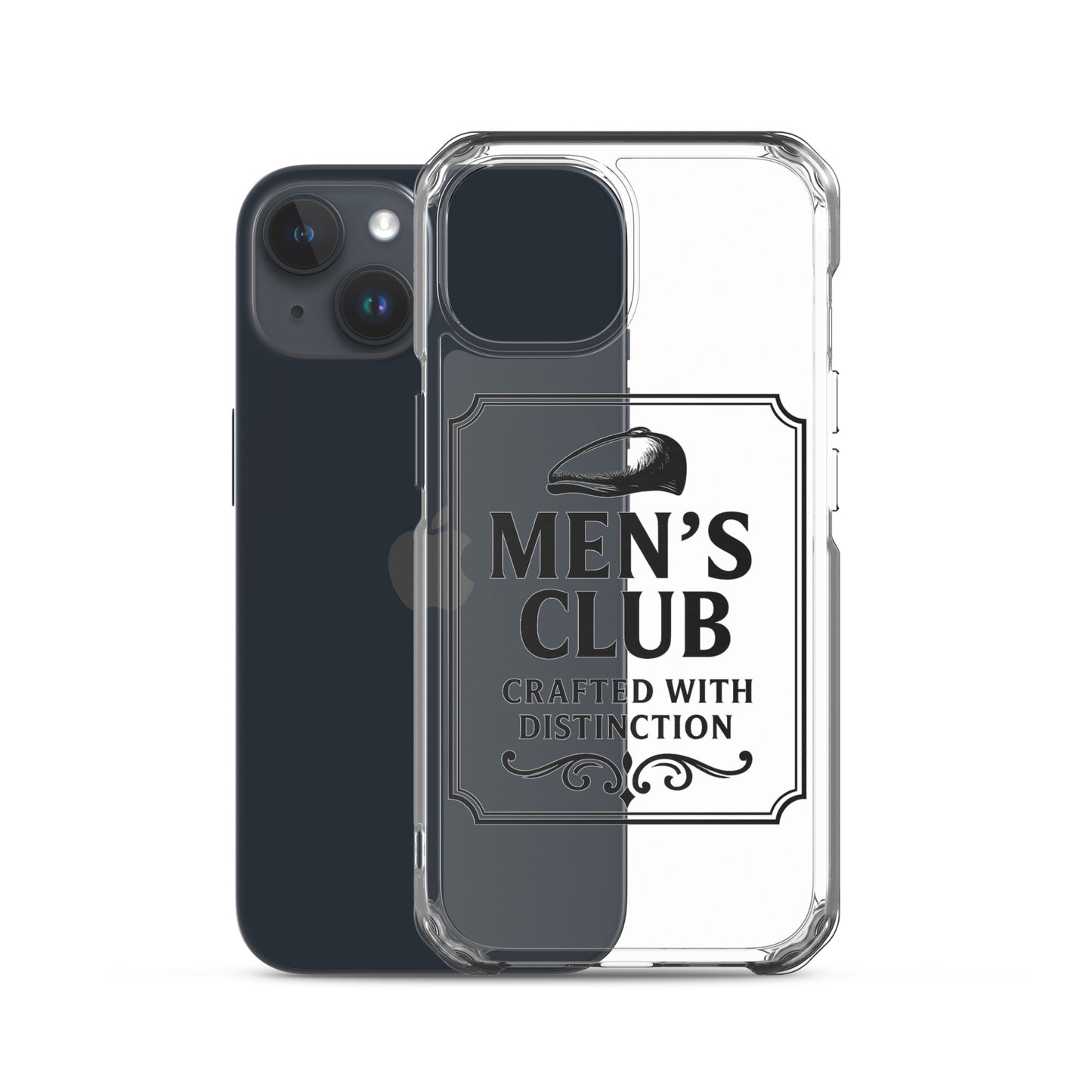 Clear Case for iPhone® - Men's Club