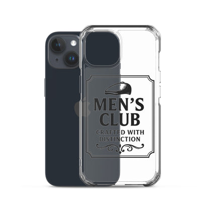 Clear Case for iPhone® - Men's Club