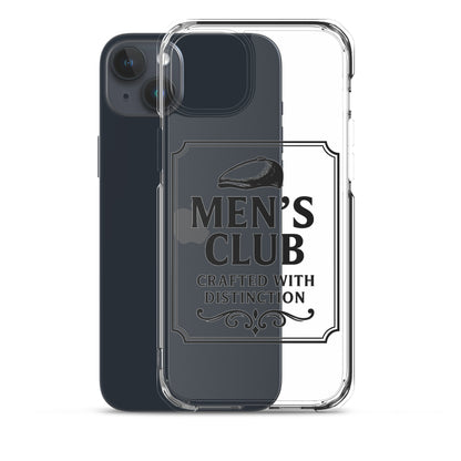 Clear Case for iPhone® - Men's Club