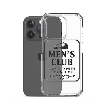 Clear Case for iPhone® - Men's Club