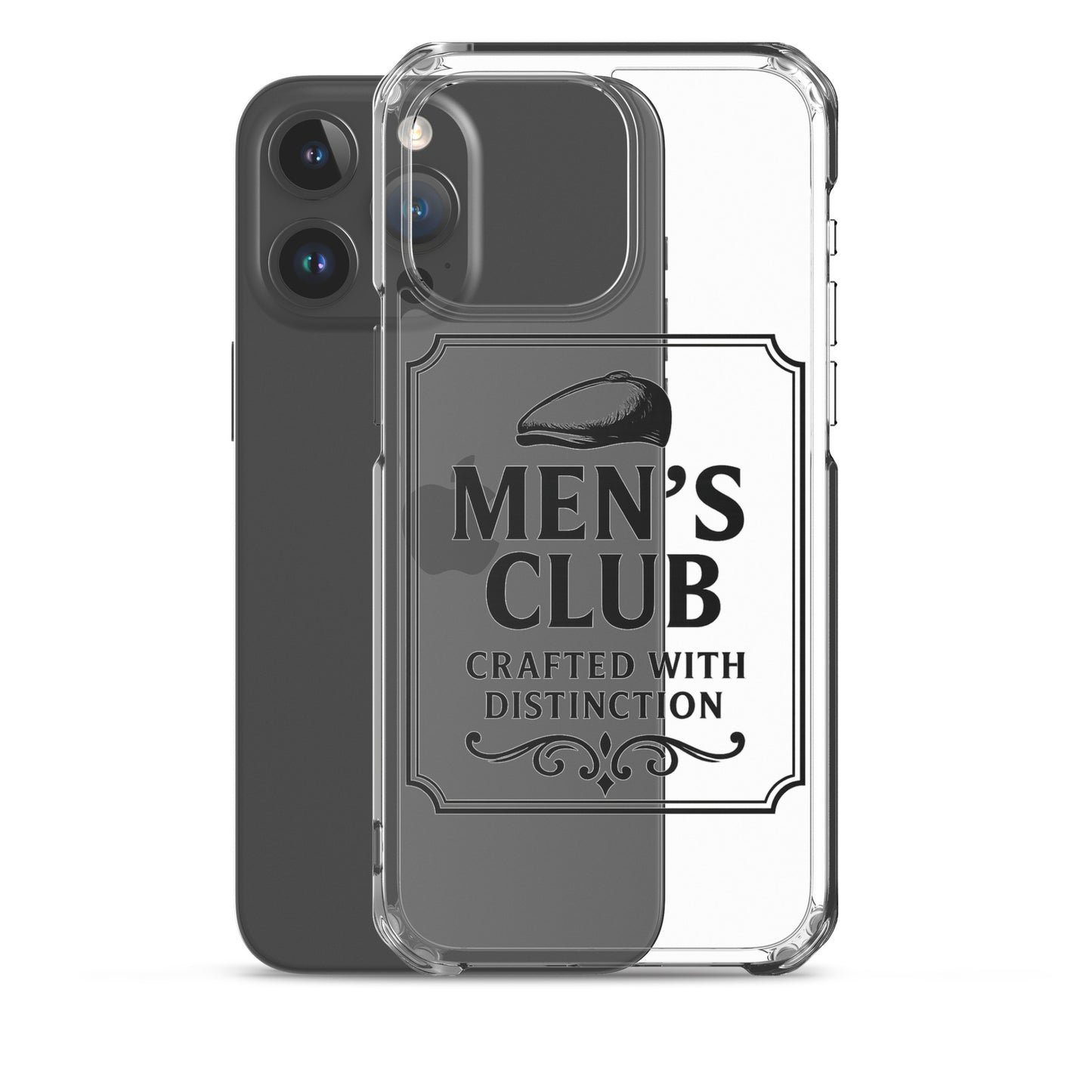 Clear Case for iPhone® - Men's Club