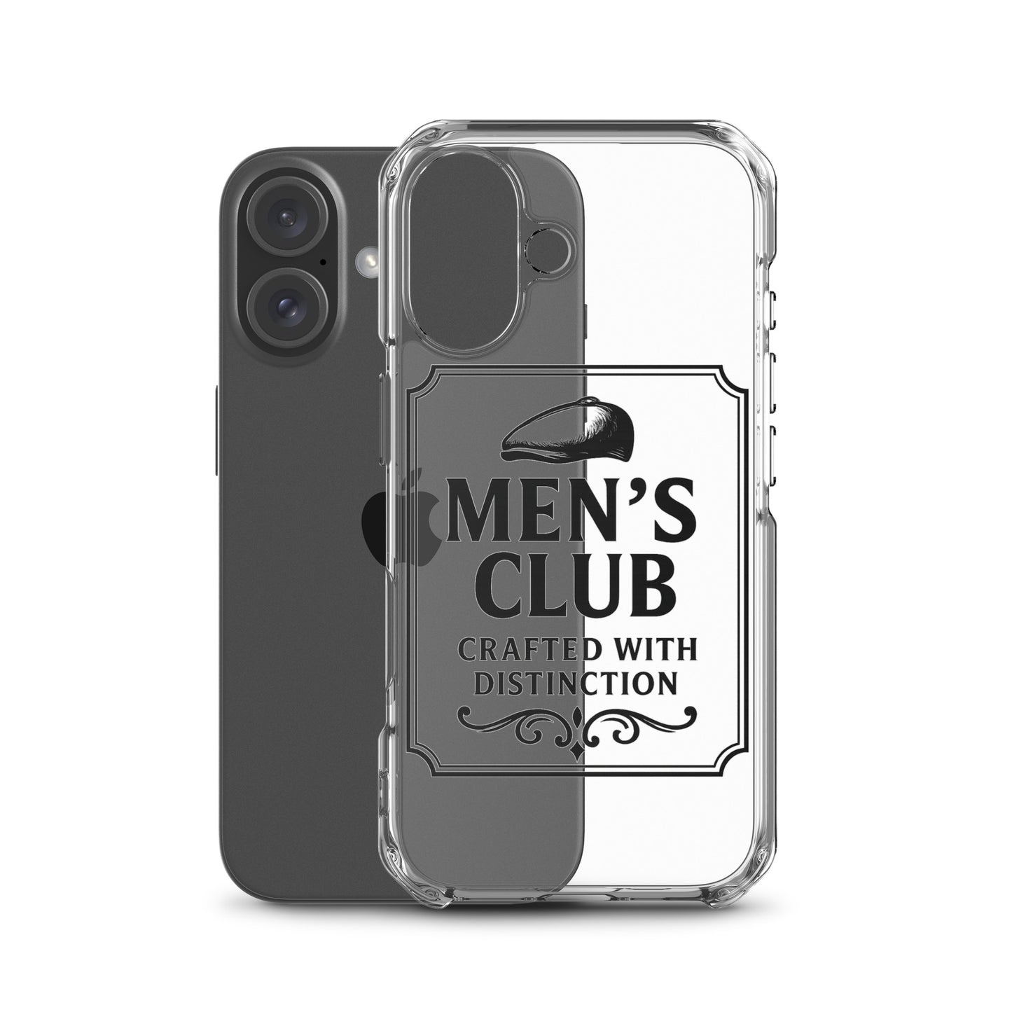 Clear Case for iPhone® - Men's Club