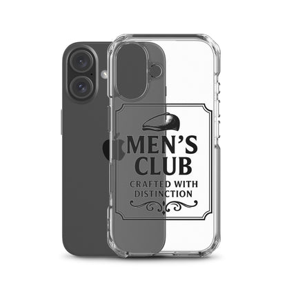 Clear Case for iPhone® - Men's Club