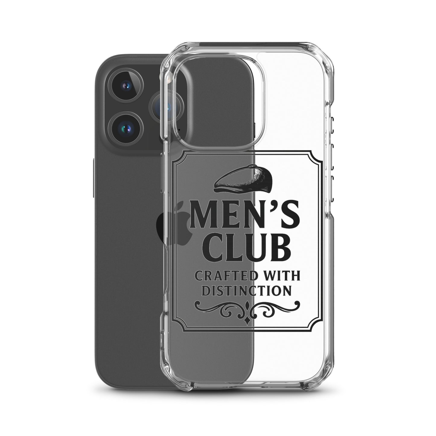 Clear Case for iPhone® - Men's Club