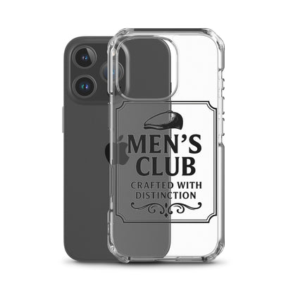 Clear Case for iPhone® - Men's Club