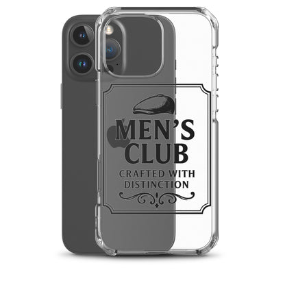Clear Case for iPhone® - Men's Club